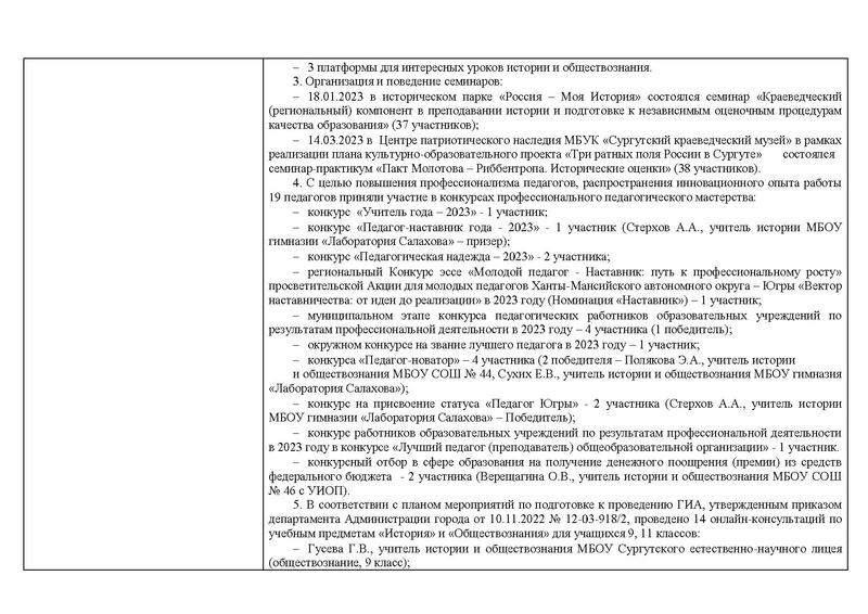 Файл:Отчет о реализации концепций История, Обществознание 2023.pdf